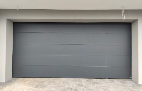 Satin dark grey, brama Novoferm ISO45